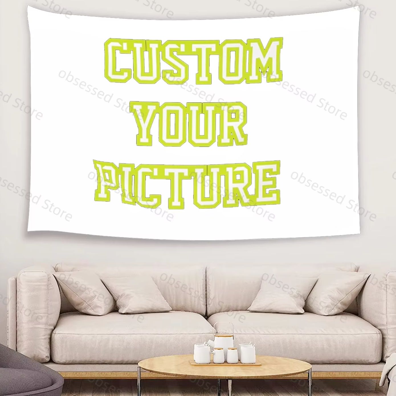 Home Textiles & Furnishings - Impresión de Tapices Personalizados para tus