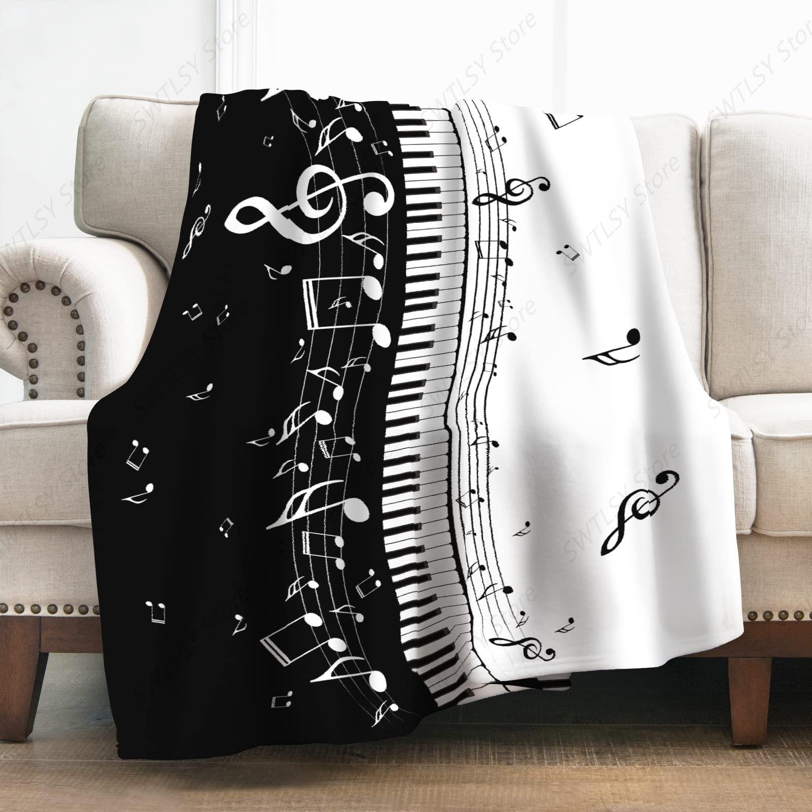 Home Textiles Notes - Manta musical, regalos para mujeres, niñas