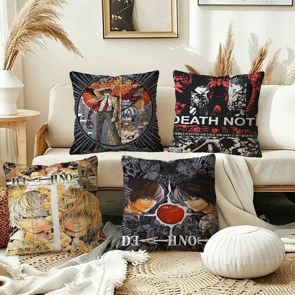 Home Textiles Notes - Funda de cojín de Anime D-Death