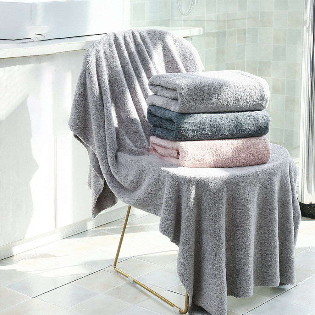 Toalla de Baño Grande de Felpa - Home Textiles Towel Set reseña y precio