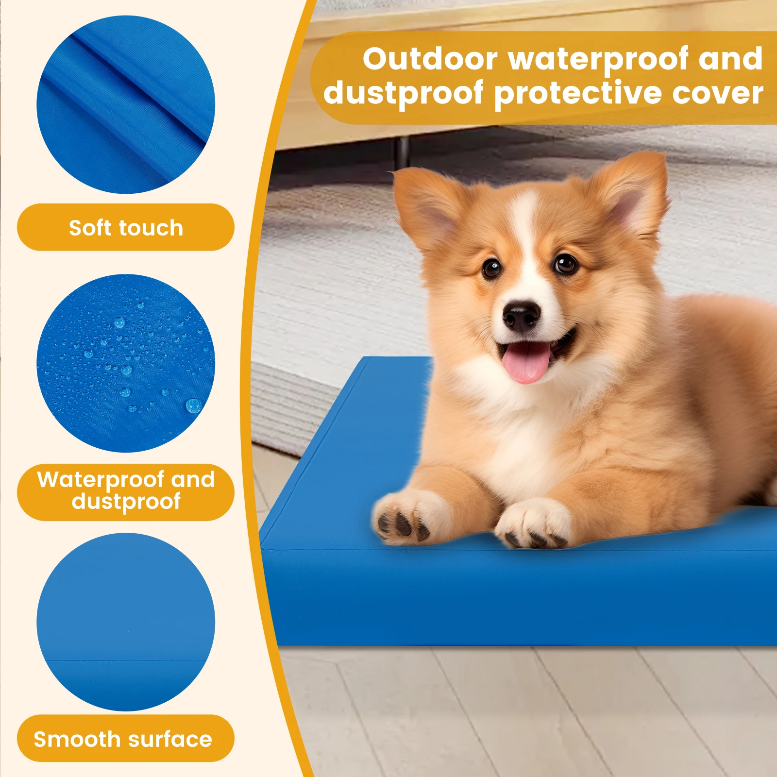 Funda de cama para perro, tela - Mattress Protector Waterproof reseña y precio