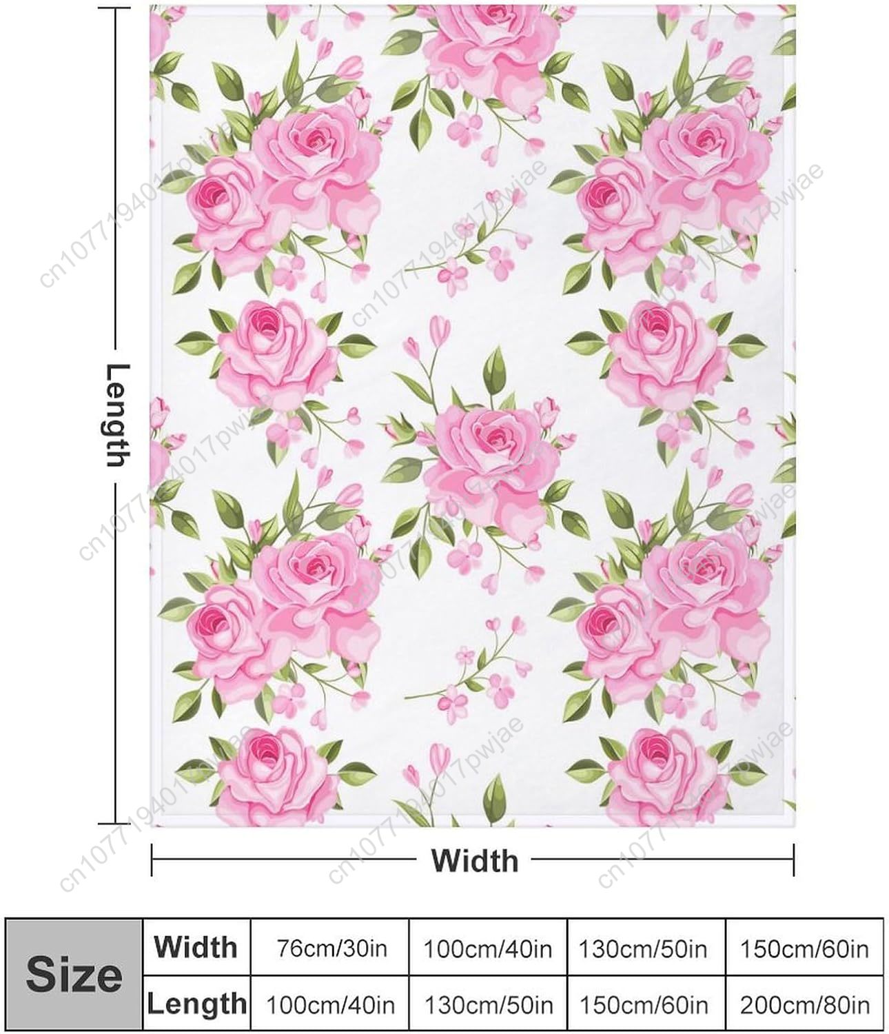 Manta de flores rosas, decorac - Home Textiles Towel reseña y precio