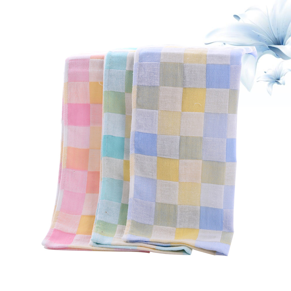 3 toallas de gasa de doble cap - Home Textiles Towel Set reseña y precio