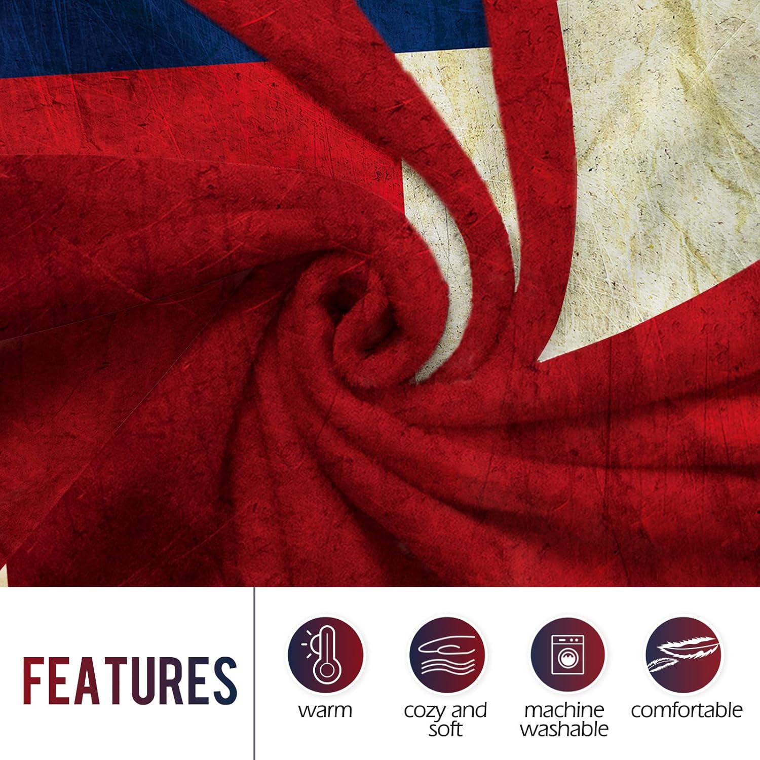 Manta con bandera de Levens Te - Home Textiles Towel reseña y precio
