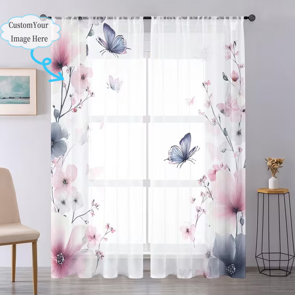 Cortinas Transparentes Planas  - Home Textiles & Furnishings reseña y precio