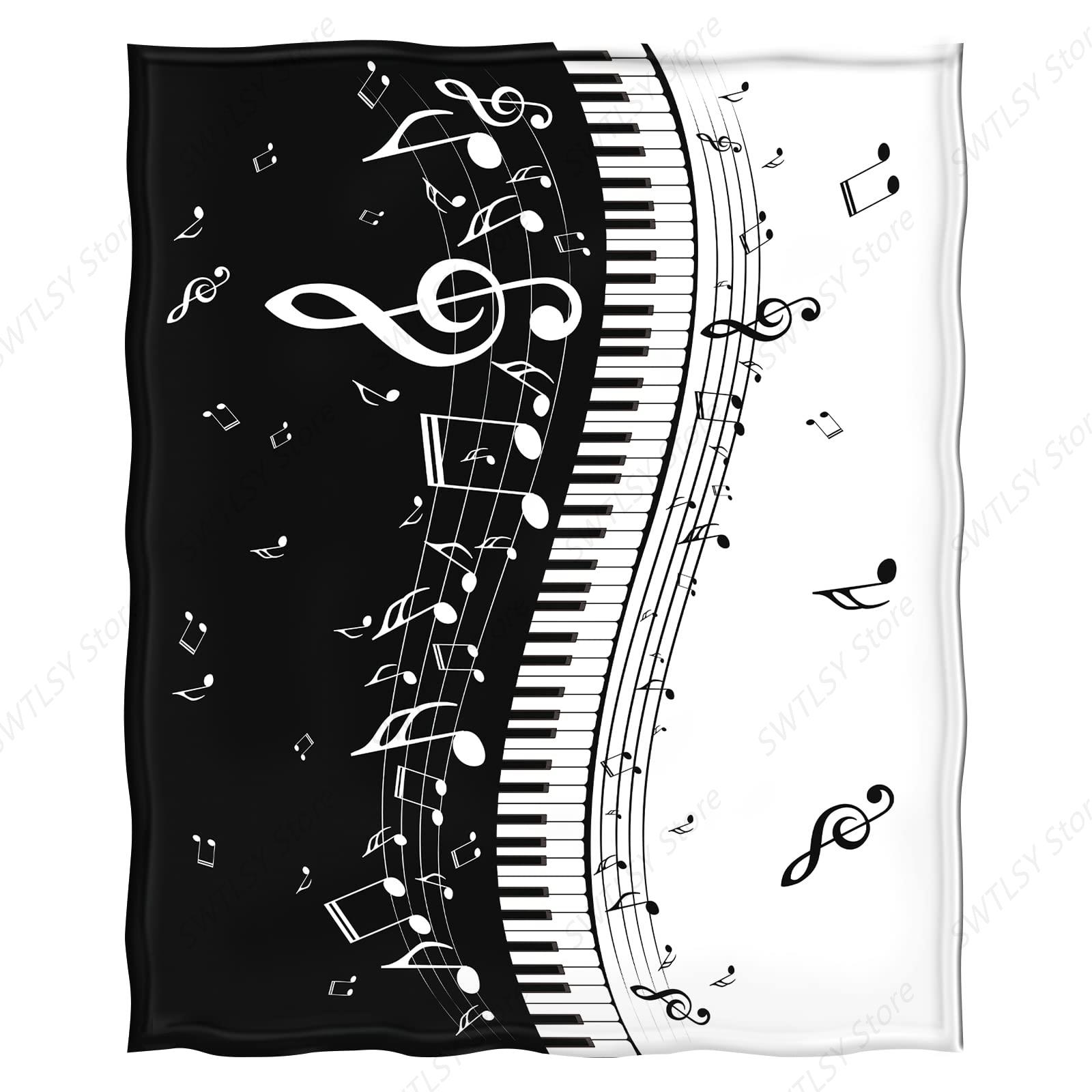 Manta musical, regalos para mu - Home Textiles Notes reseña y precio