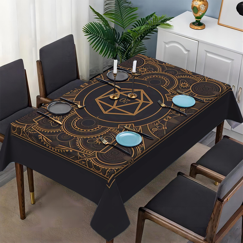 Mantel con diseño de engranaje - Home Textiles & Furnishings reseña y precio