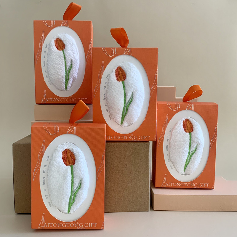 Toalla de Mano Bordada con Tul - Home Textiles Towel Set reseña y precio