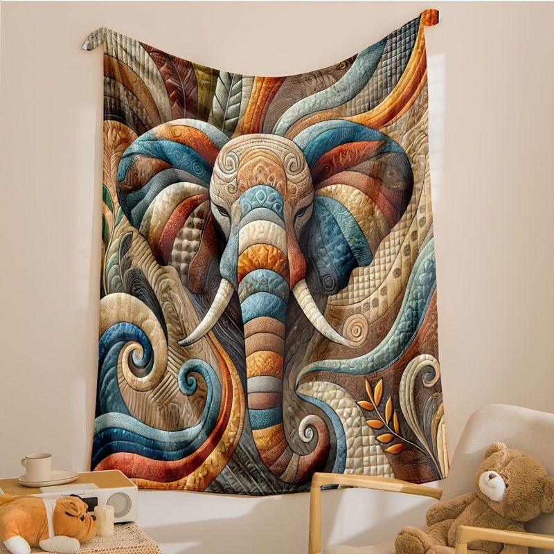 Manta de franela con estampado - Home Textiles Towel reseña y precio