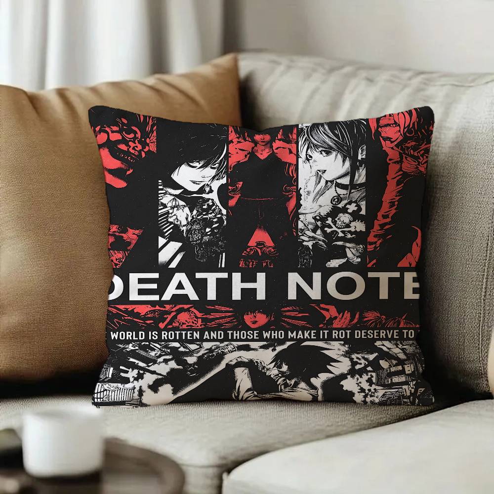 Funda de cojín de Anime D-Deat - Home Textiles Notes reseña y precio