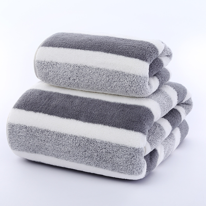 Paquete de 2 toallas con gran  - Home Textiles Towel Set reseña y precio