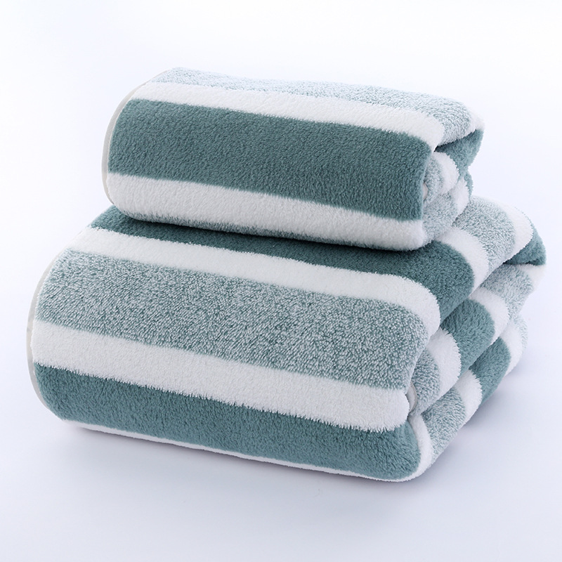 Paquete de 2 toallas con gran  - Home Textiles Towel Set reseña y precio