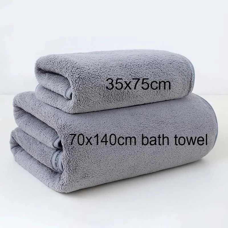 Juego de toallas gruesas de la - Home Textiles Towel Set reseña y precio