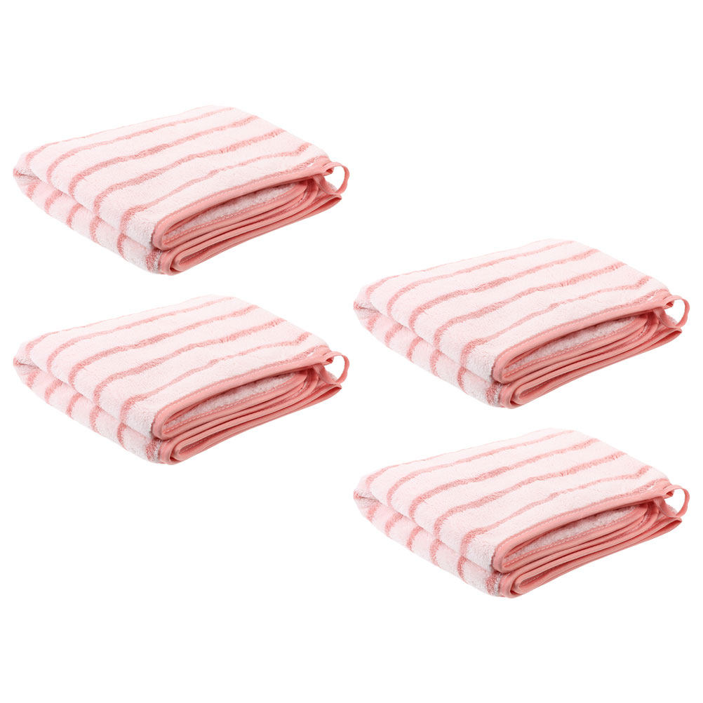 Juego de 4 Toallas Faciales Ab - Home Textiles Towel Set reseña y precio