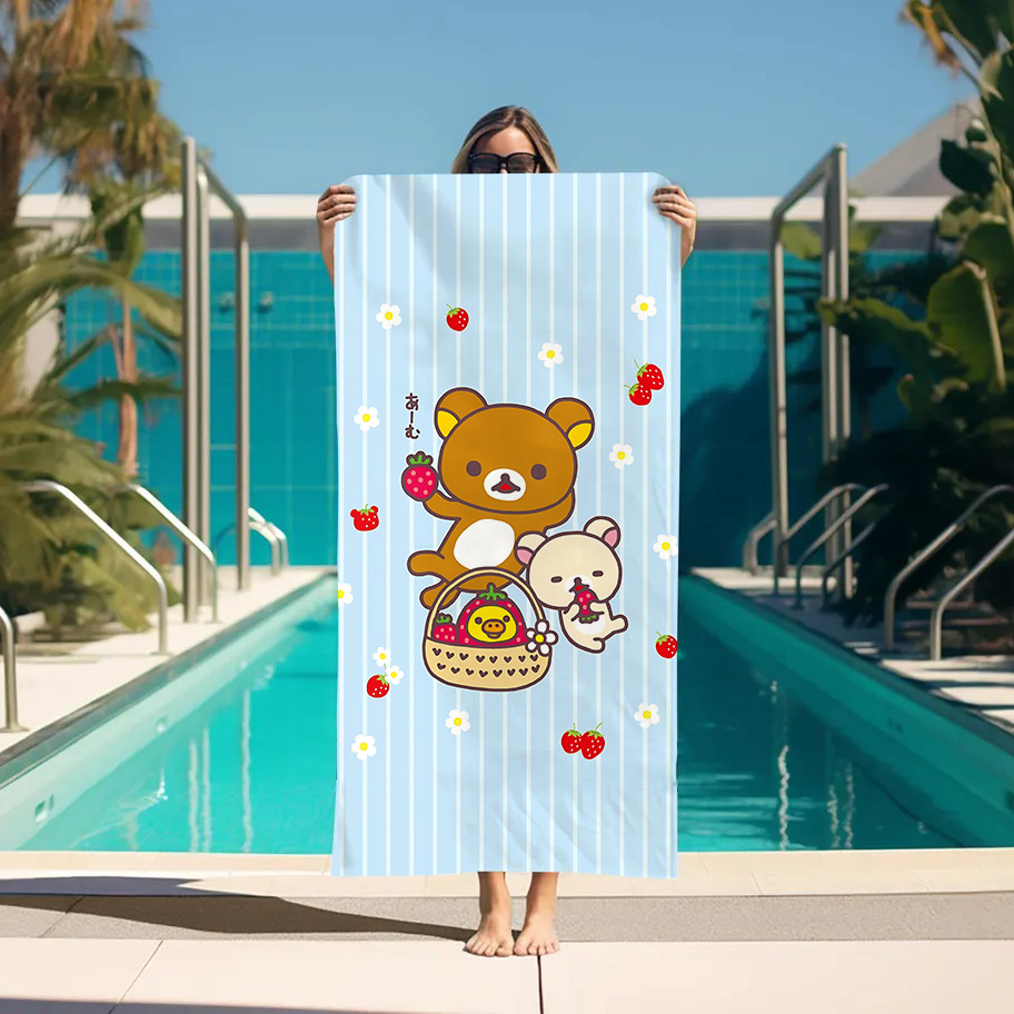 Toalla de baño grande Rilakkum - Home Textiles Towel Set reseña y precio
