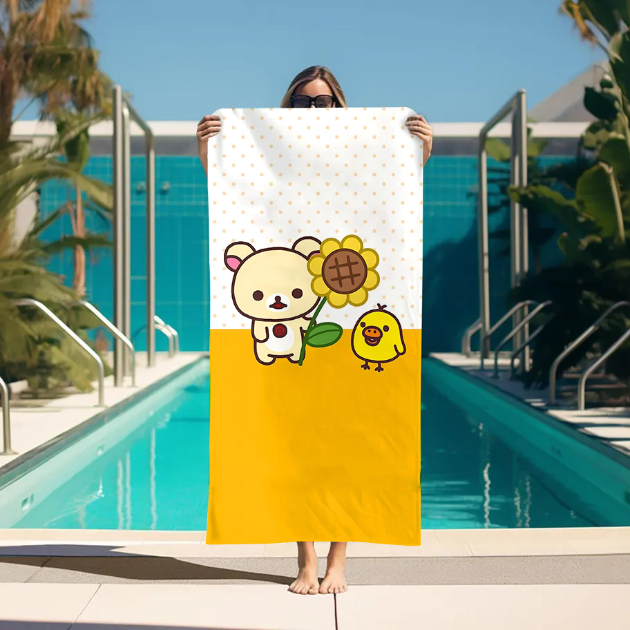 Toalla de baño grande Rilakkum - Home Textiles Towel Set reseña y precio