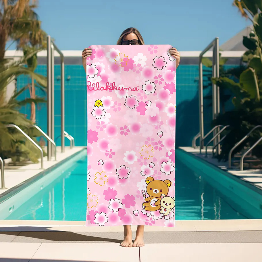 Toalla de baño grande Rilakkum - Home Textiles Towel Set reseña y precio