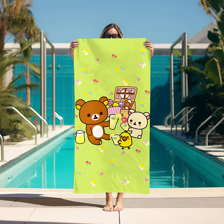 Toalla de baño grande Rilakkum - Home Textiles Towel Set reseña y precio