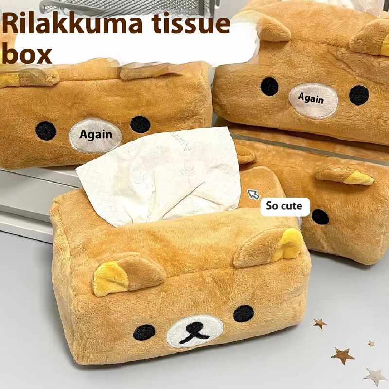 Caja de pañuelos de felpa con  - Home Textiles Towel reseña y precio