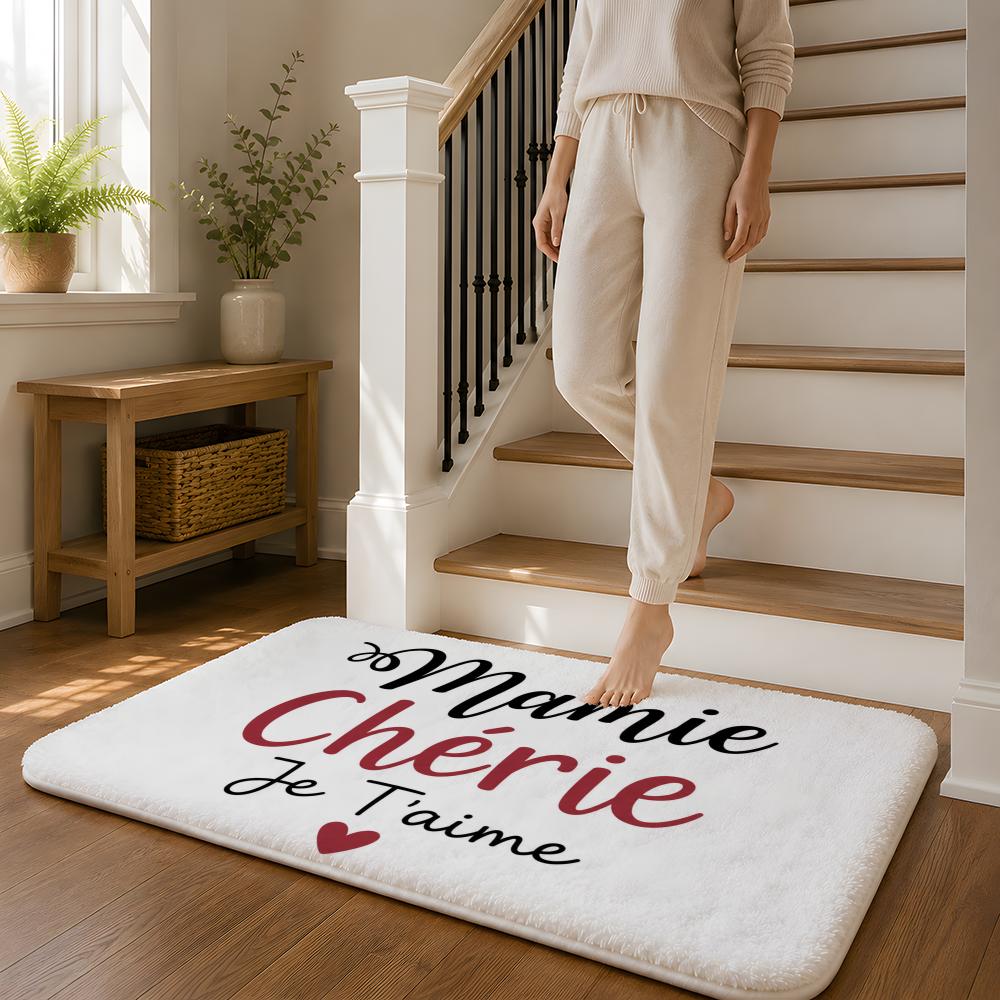 Mamie Love Notes Alfombra suav - Home Textiles Notes reseña y precio